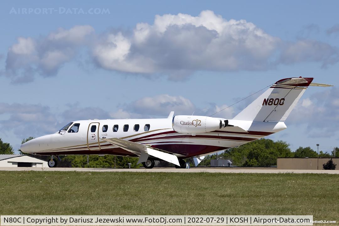 N80C, 2002 Cessna 525A CitationJet CJ2 C/N 525A0104, Cessna 525A CitationJet CJ2  C/N 525A0104, N80C