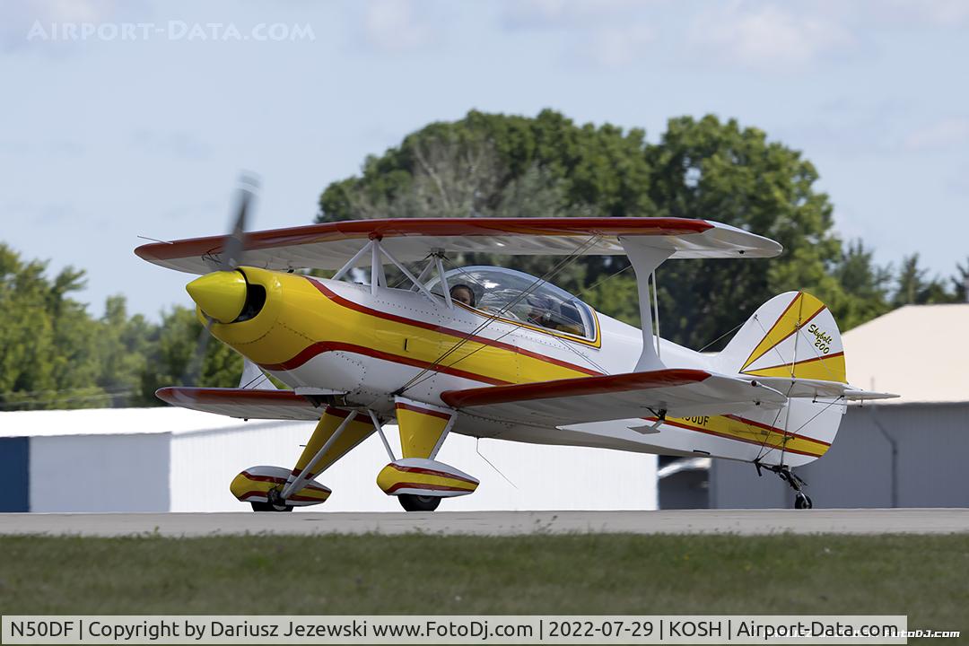 N50DF, 1981 Steen Skybolt C/N 122550, Skybolt  C/N 122550, N50DF