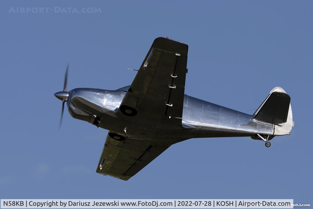 N58KB, 1946 Globe GC-1B Swift C/N 2216, Globe GC-1B Swift  C/N 2216, N58KB