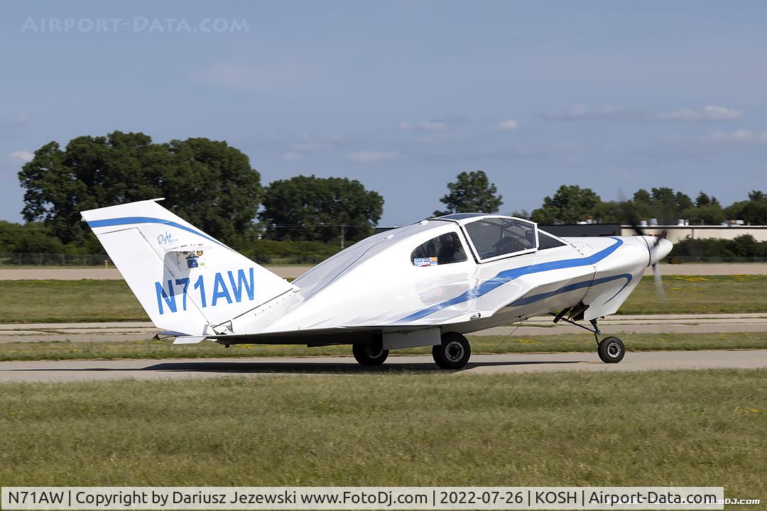 N71AW, 2010 Dyke JD-2 Delta C/N 1123, Dyke JD-2 Delta  C/N 1123, N71AW