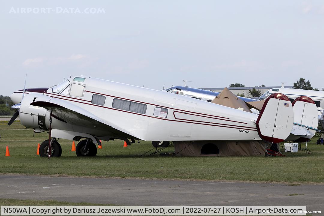 N50WA, 1962 Beech G18S C/N BA-616, Beech G18S Twin Beech  C/N BA-616, N50WA
