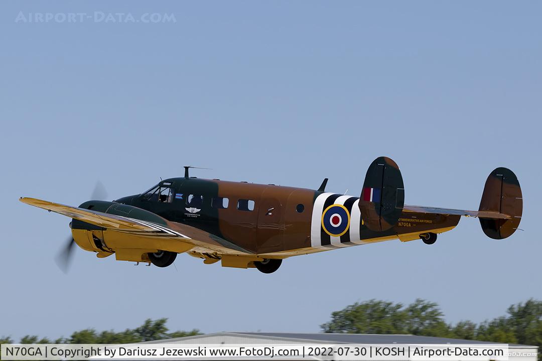 N70GA, 1946 Beech D18S C/N A-177, Beech D18S 