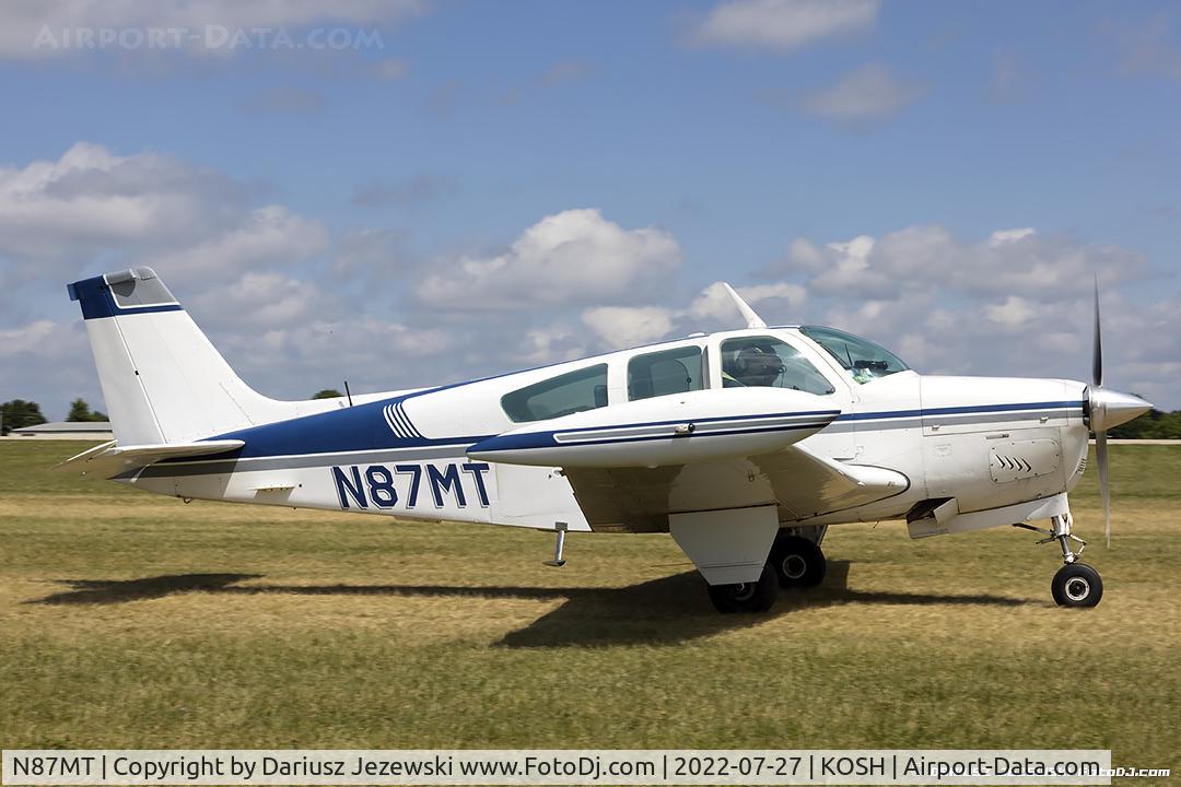 N87MT, 1978 Beech F33A Bonanza C/N CE-771, Beech F33A Bonanza  C/N CE-771, N87MT