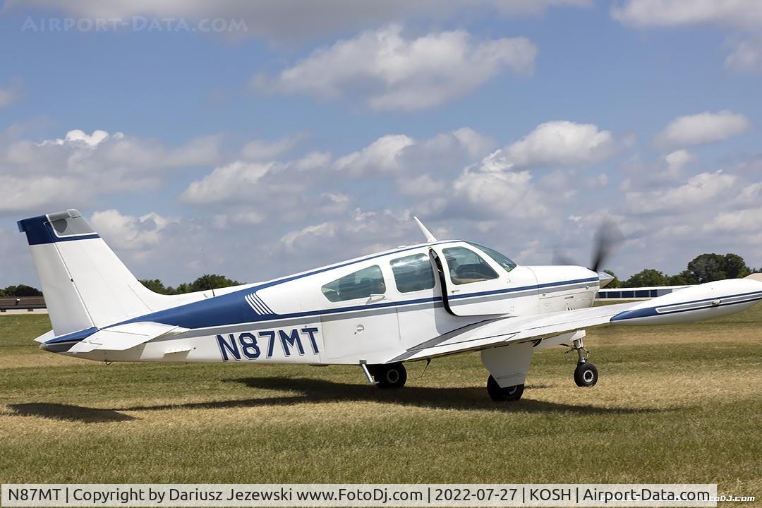 N87MT, 1978 Beech F33A Bonanza C/N CE-771, Beech F33A Bonanza  C/N CE-771, N87MT