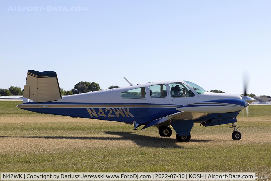 N42WK, 1964 Beech S35 Bonanza C/N D-7390, Beech S35 Bonanza  C/N D-7390, N42WK