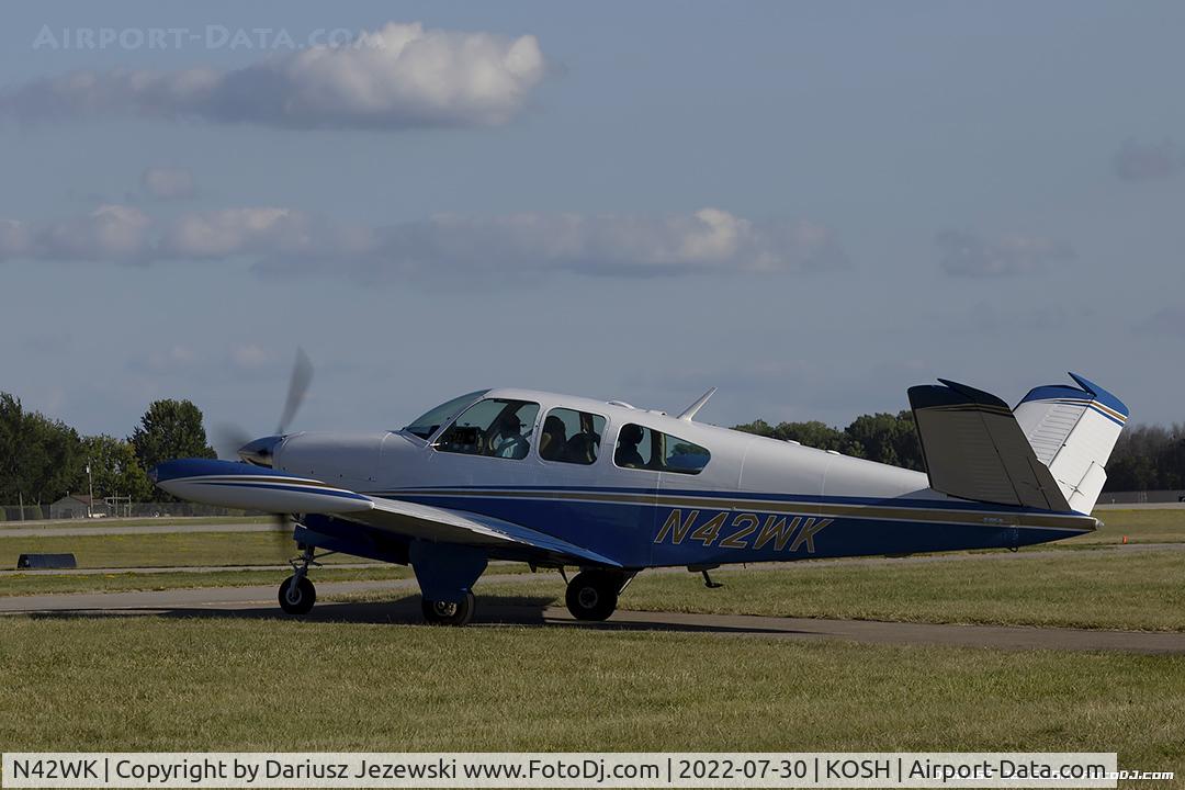 N42WK, 1964 Beech S35 Bonanza C/N D-7390, Beech S35 Bonanza  C/N D-7390, N42WK