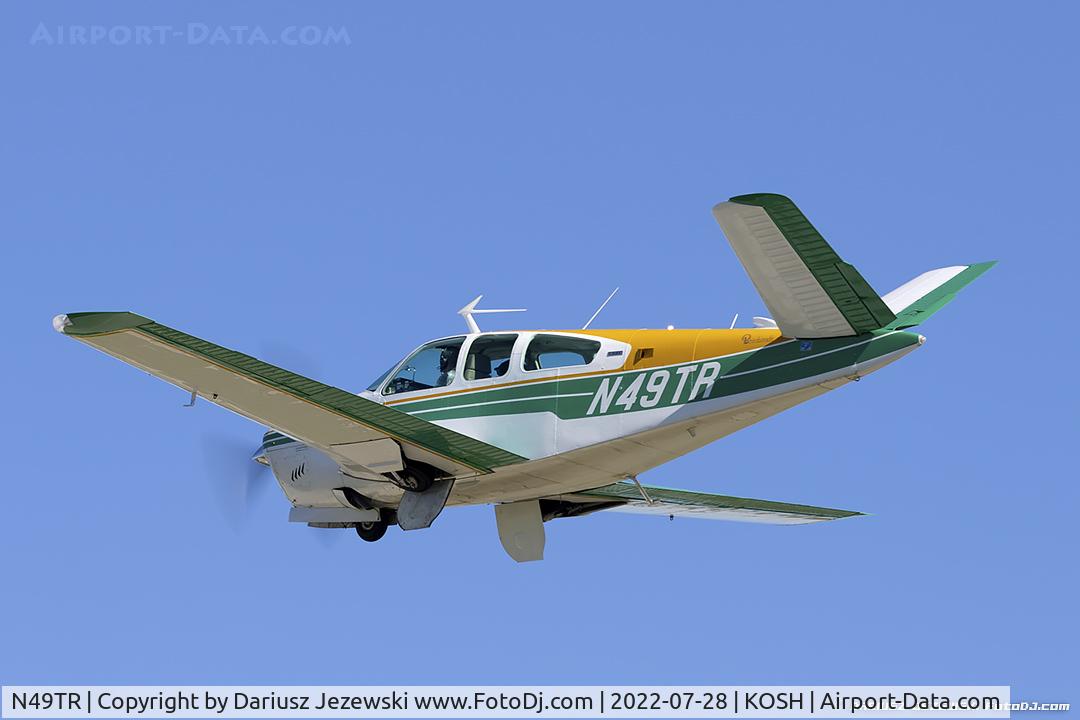 N49TR, 1974 Beech V35B Bonanza C/N D-9628, Beech V35B Bonanza  C/N D-9628, N49TR