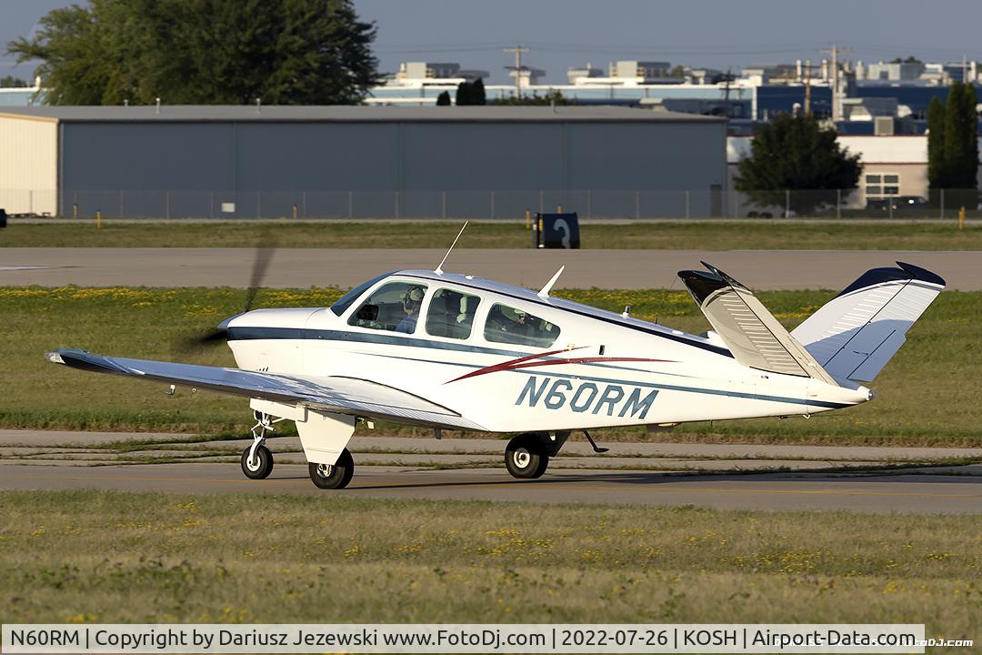 N60RM, 1977 Beech V35B Bonanza C/N D-10048, Beech F35 Bonanza  C/N D-10048, N60RM