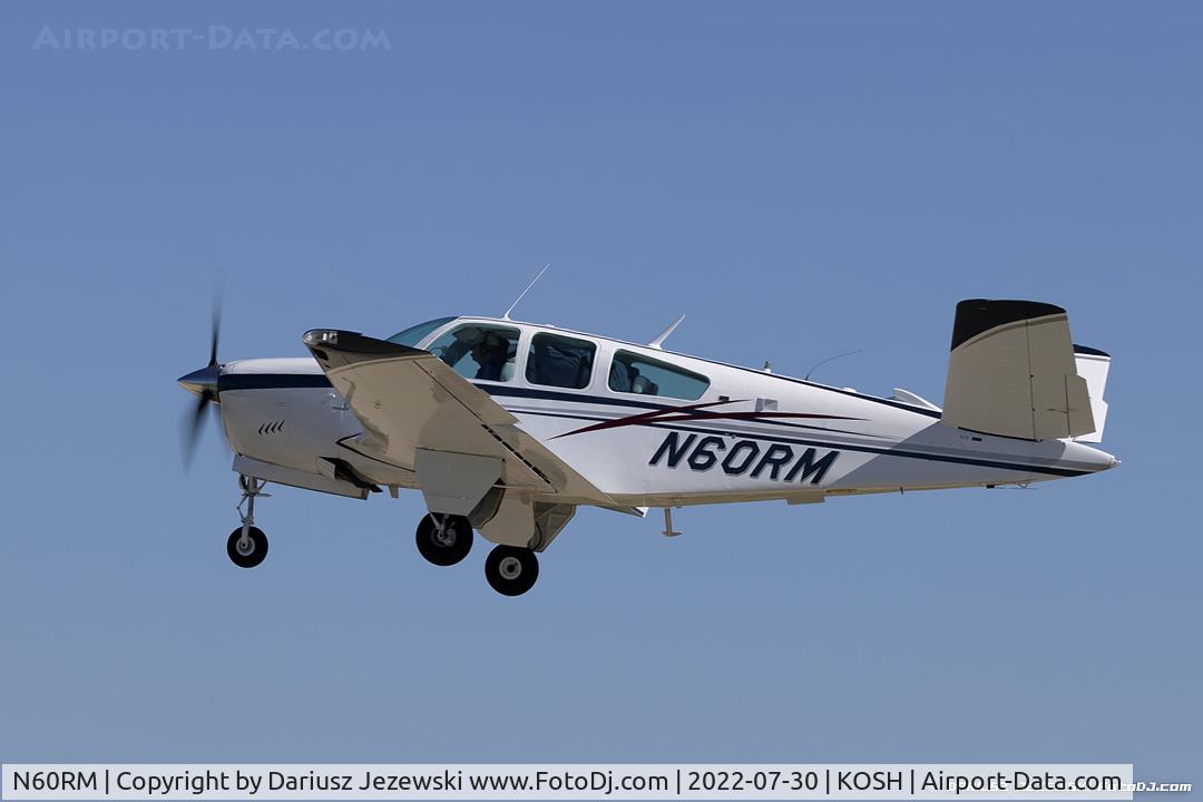 N60RM, 1977 Beech V35B Bonanza C/N D-10048, Beech F35 Bonanza  C/N D-10048, N60RM