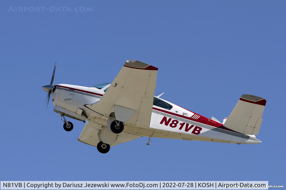 N81VB, 1980 Beech V35B Bonanza C/N D-10315, Beech V35B Bonanza  C/N D-10315, N81VB