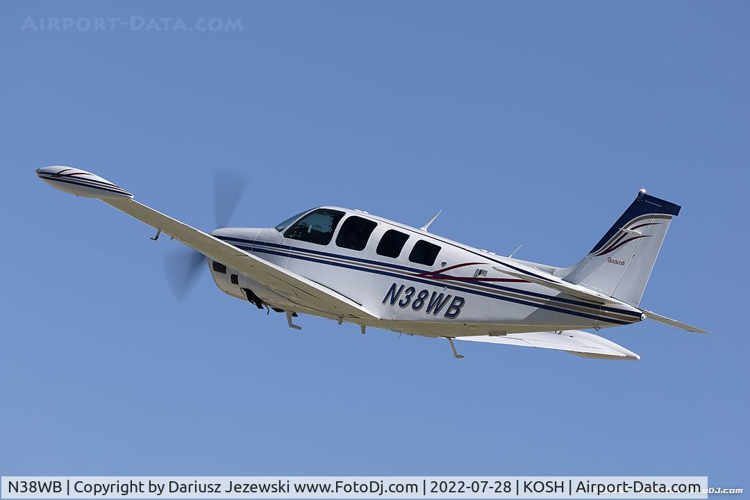 N38WB, 1980 Beech A36 Bonanza 36 C/N E-1780, Beech A36 Bonanza 36  C/N E-1780, N38WB