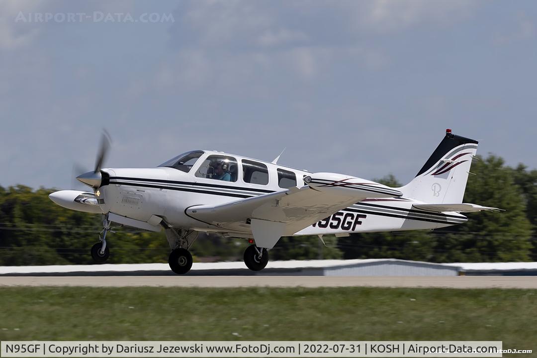 N95GF, 2005 Raytheon Aircraft Company G36 C/N E-3642, Beech G36 Bonanza  C/N E-3642, N95GF