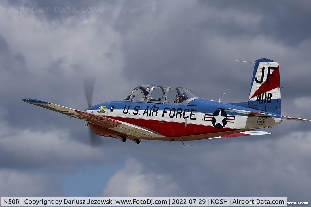 N50R, 1953 Beech (CCF) T-34A (A45) Mentor C/N CCF34-87, Beech T-34A Mentor  C/N 34-87, N50R