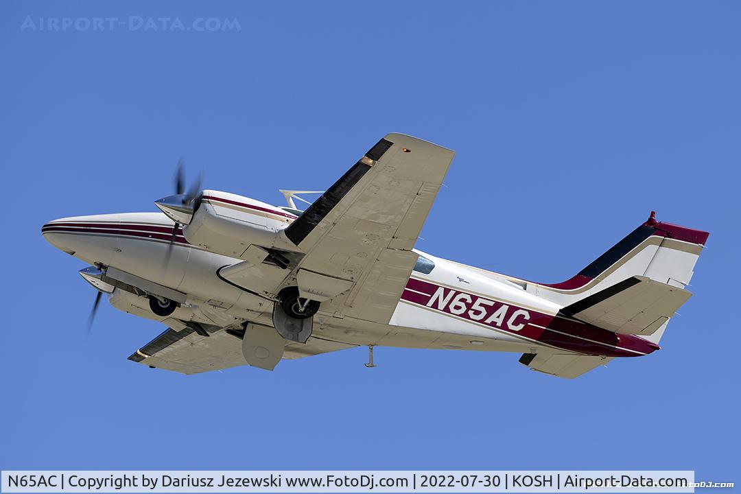 N65AC, 1966 Beech C55 Baron (95-C55) C/N TE-242, Beech 95-C55 Baron  C/N TE-242, N65AC