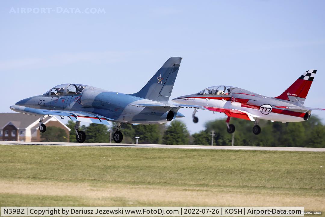 N39BZ, 1984 Aero L-39 Albatros C/N 432925, Aero Vodochody L-39 Albatros  C/N 432925, N39BZ