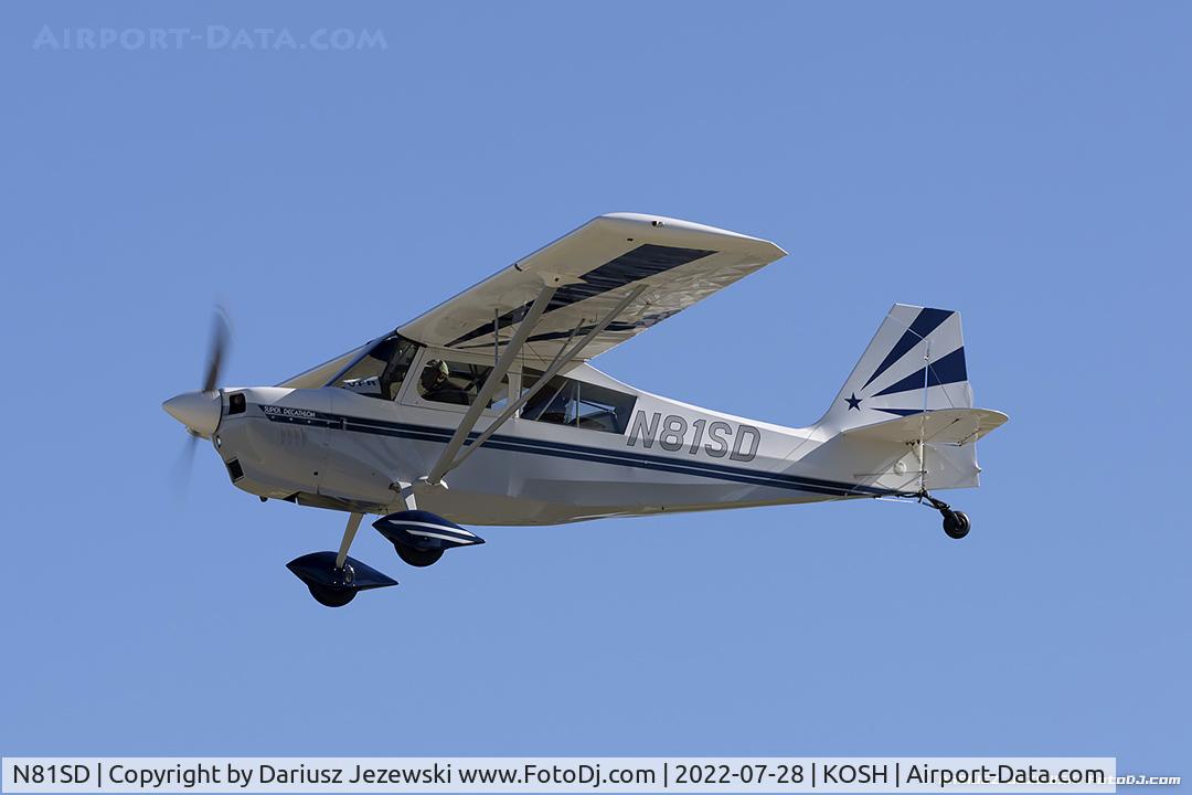 N81SD, American Champion 8KCAB Super Decathlon C/N 922-2003, American Champion 8KCAB Decathlon  C/N 922-2003, N81SD