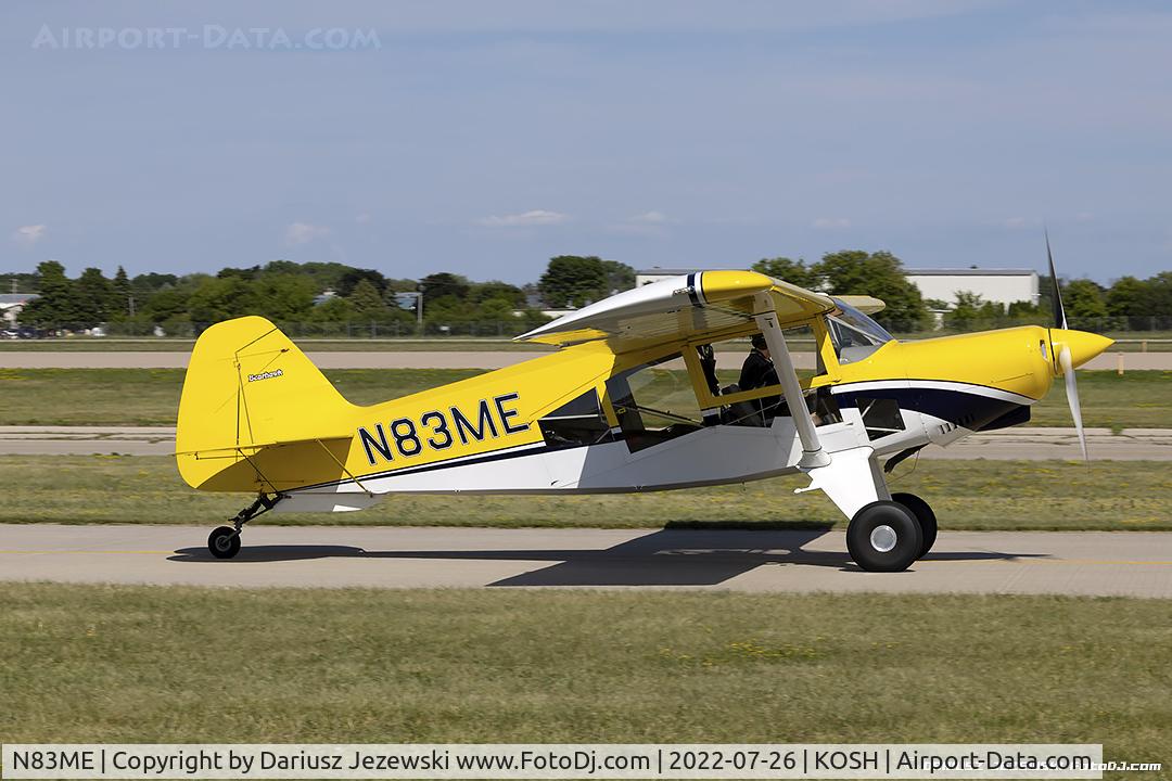 N83ME, Barrows Bearhawk C/N 073, Bearhawk  C/N 73, N83ME