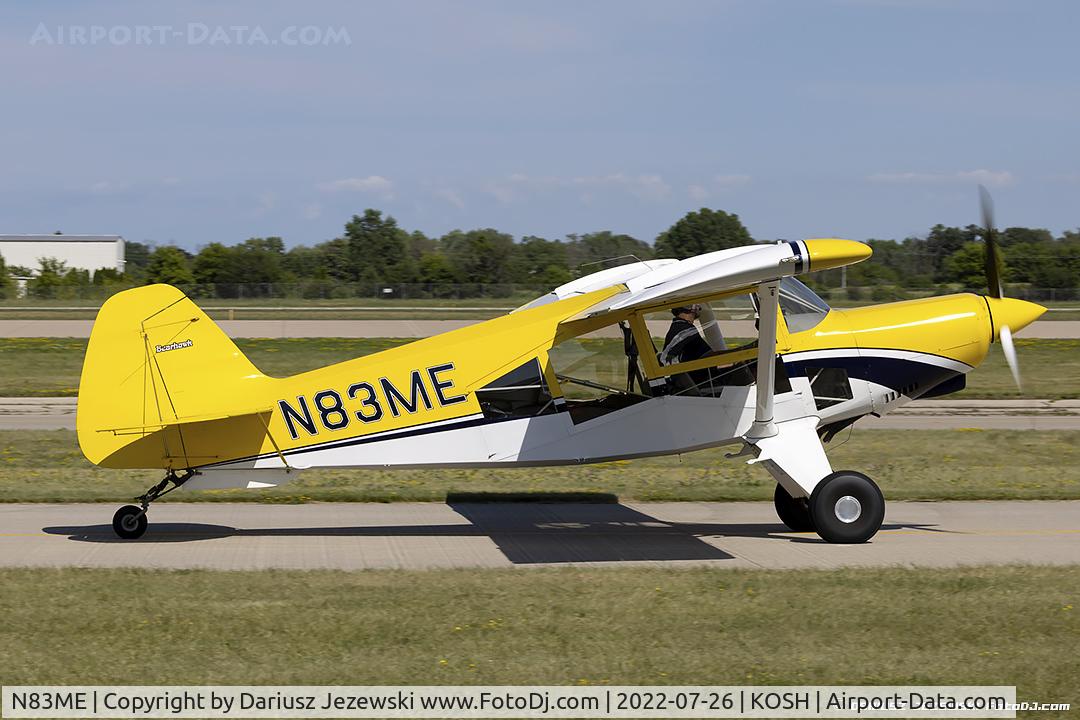 N83ME, Barrows Bearhawk C/N 073, Bearhawk  C/N 73, N83ME