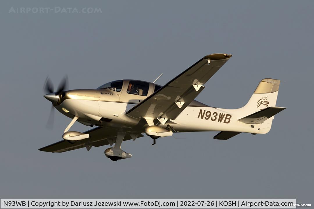 N93WB, 2007 Cirrus SR22 C/N 2772, Cirrus SR22  C/N 2772, N93WB