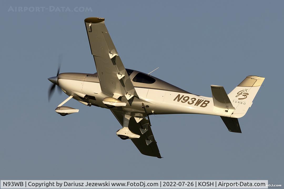 N93WB, 2007 Cirrus SR22 C/N 2772, Cirrus SR22  C/N 2772, N93WB