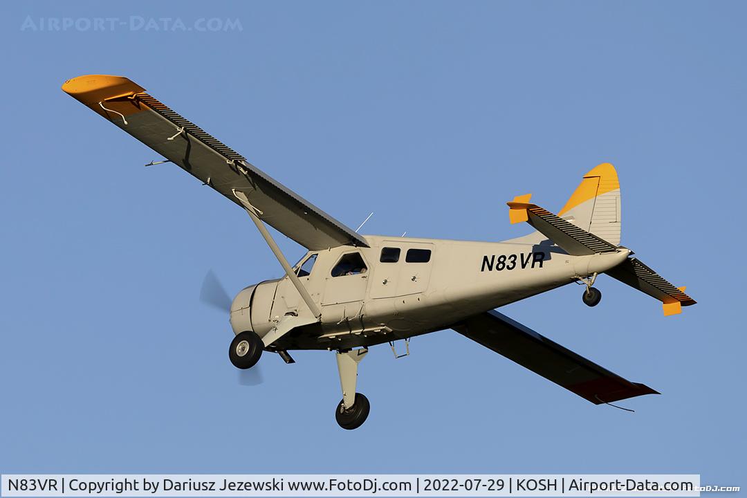 N83VR, De Havilland DHC-2 Beaver Mk.1 (L20A) C/N 1613, De Havilland Canada DHC-2 Mk.I Beaver  C/N 1613, N83VR