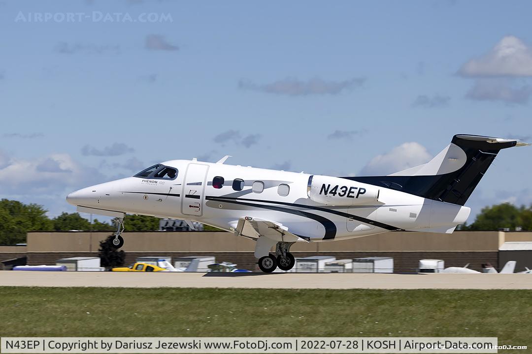 N43EP, 2010 Embraer EMB-500 Phenom 100 C/N 50000129, Embraer EMB-500 Phenom 100  C/N 50000129, N43EP