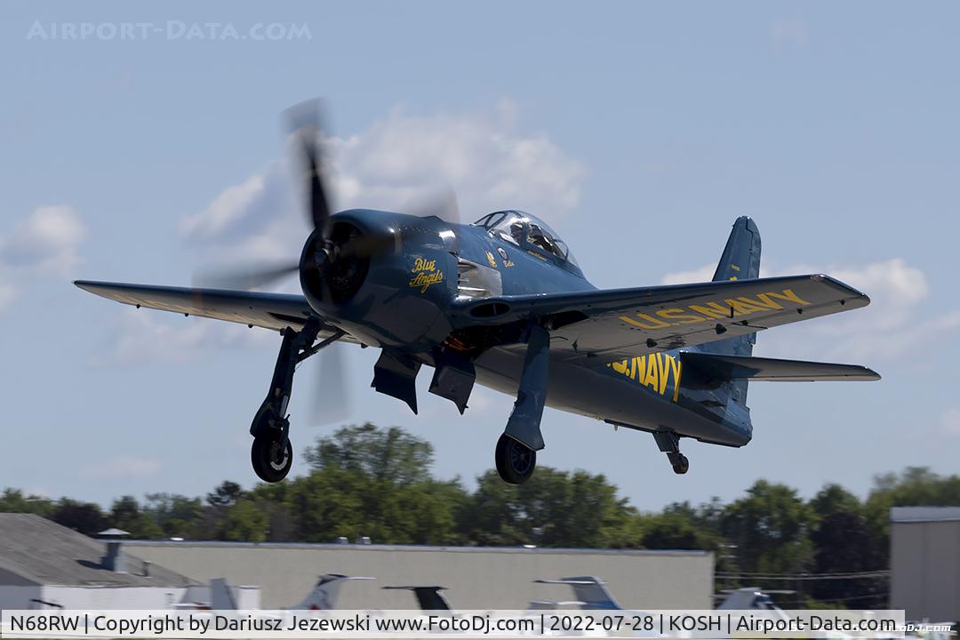 N68RW, 1947 Grumman F8F-2 (G58) Bearcat C/N D.1162, Grumman F8F-2 Bearcat 
