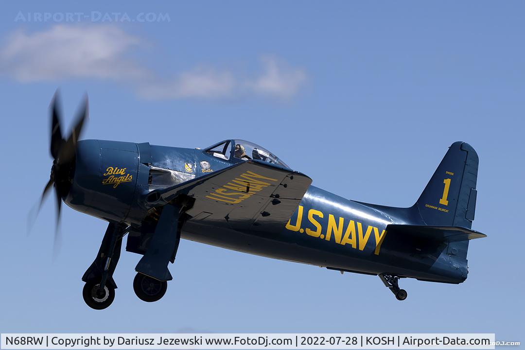 N68RW, 1947 Grumman F8F-2 (G58) Bearcat C/N D.1162, Grumman F8F-2 Bearcat 