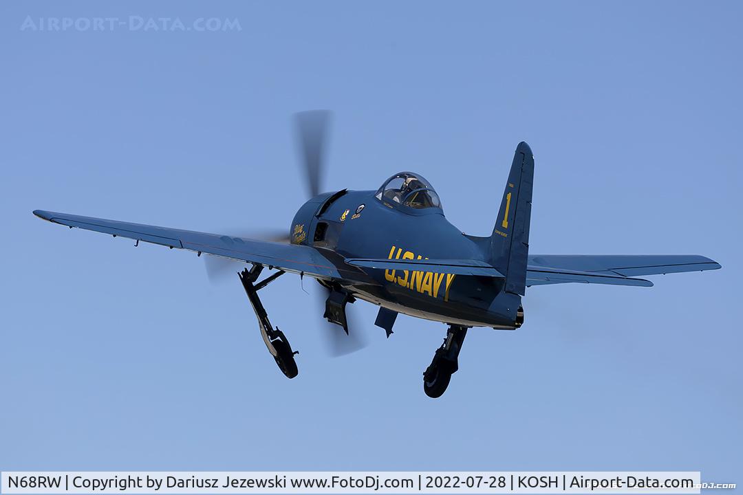N68RW, 1947 Grumman F8F-2 (G58) Bearcat C/N D.1162, Grumman F8F-2 Bearcat 