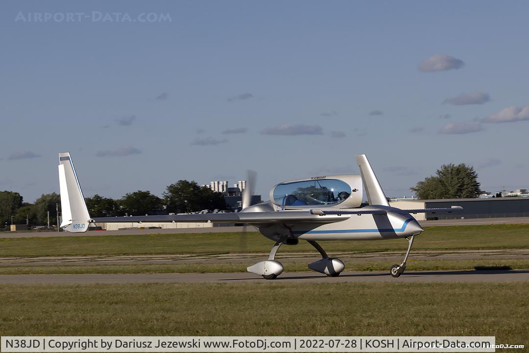 N38JD, 1990 Rutan Long-EZ C/N 1612, Rutan Long-EZ  C/N 1612, N38JD