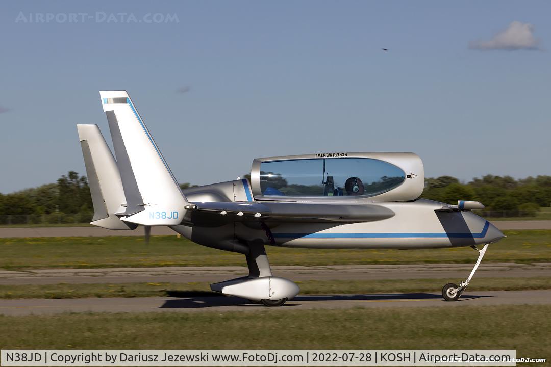 N38JD, 1990 Rutan Long-EZ C/N 1612, Rutan Long-EZ  C/N 1612, N38JD
