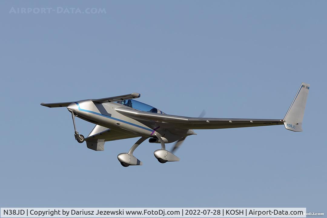 N38JD, 1990 Rutan Long-EZ C/N 1612, Rutan Long-EZ  C/N 1612, N38JD