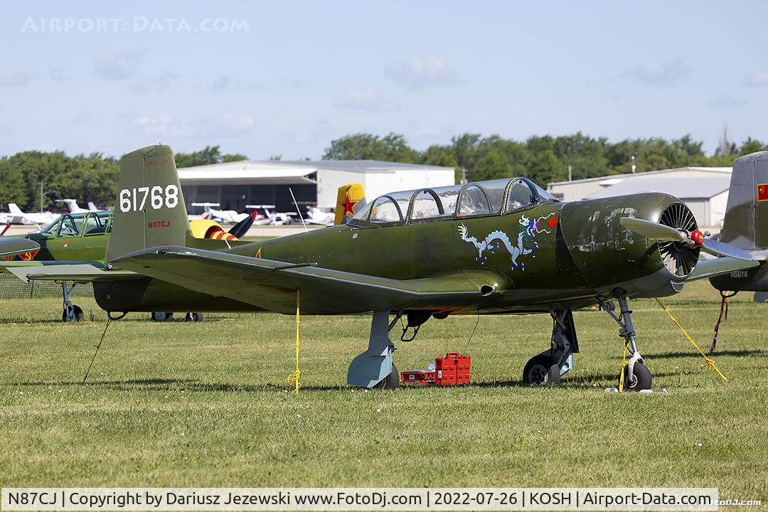 N87CJ, Nanchang CJ-6 C/N 4432016, Nanchang CJ-6  C/N 4432016, N87CJ