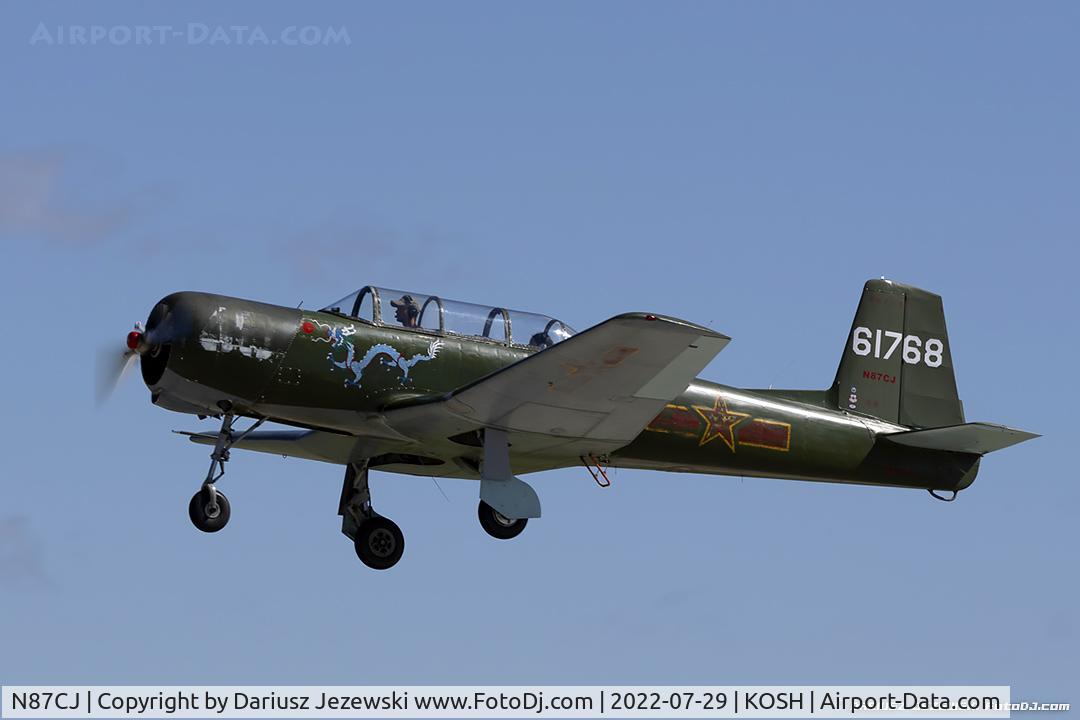 N87CJ, Nanchang CJ-6 C/N 4432016, Nanchang CJ-6  C/N 4432016, N87CJ
