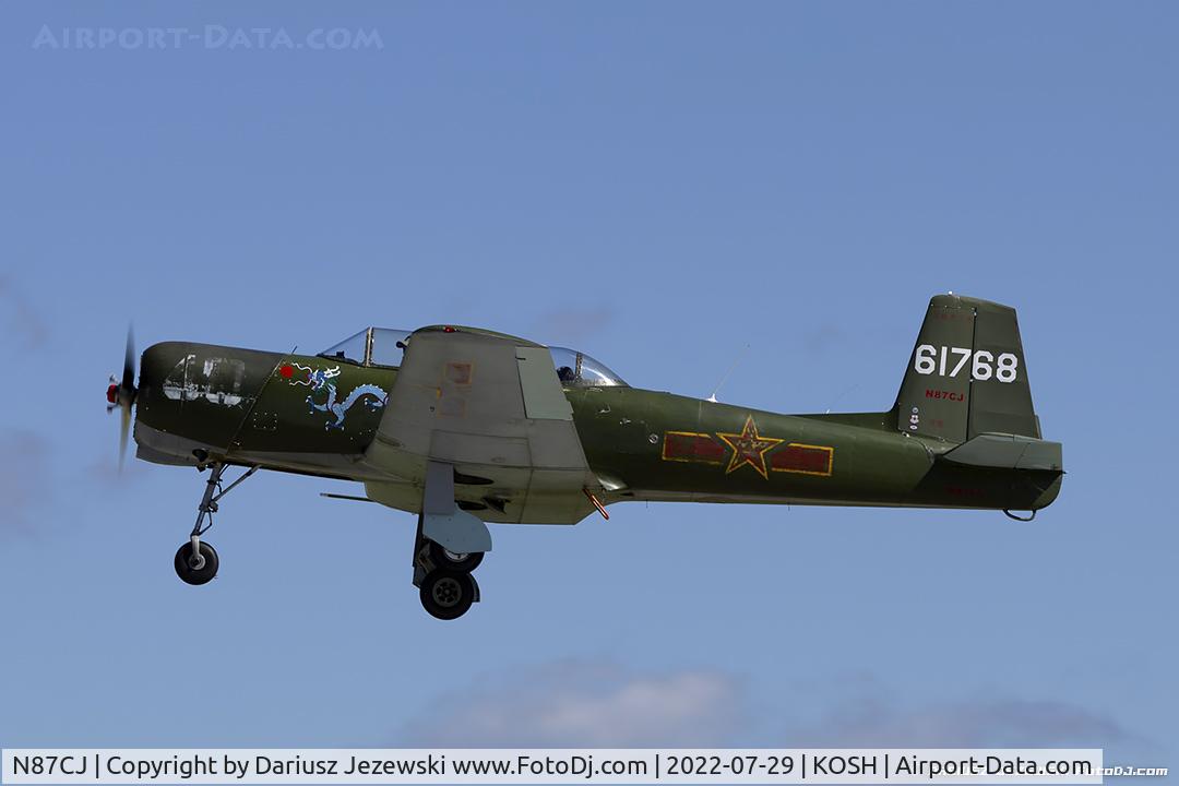 N87CJ, Nanchang CJ-6 C/N 4432016, Nanchang CJ-6  C/N 4432016, N87CJ