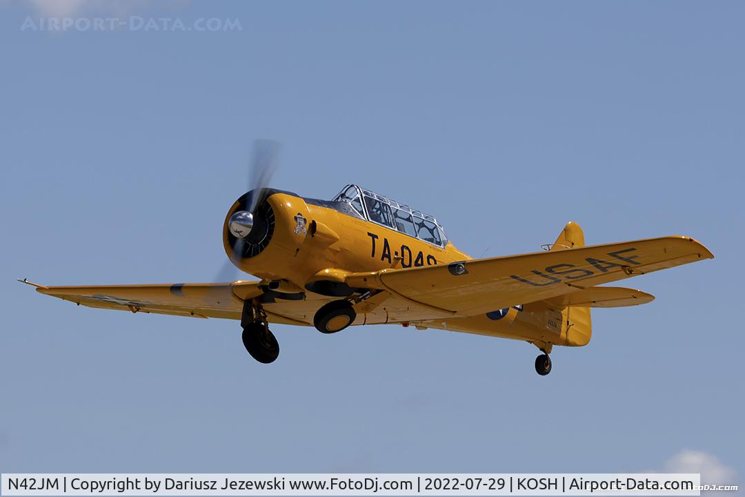 N42JM, North American T-6G Texan C/N 182-735, North American T-6G Texan  C/N 182-735, N42JM