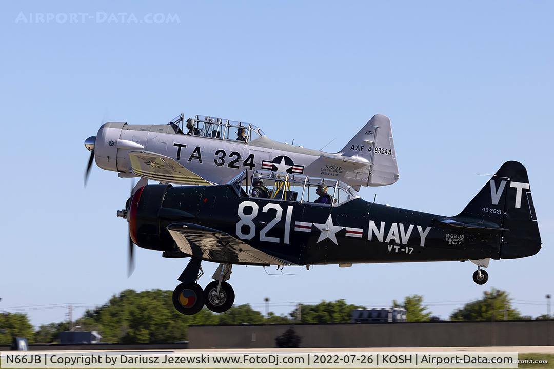 N66JB, 1949 North American T-6G Texan C/N 168-19, North American T-6G Texan  C/N 49-2915, N66JB