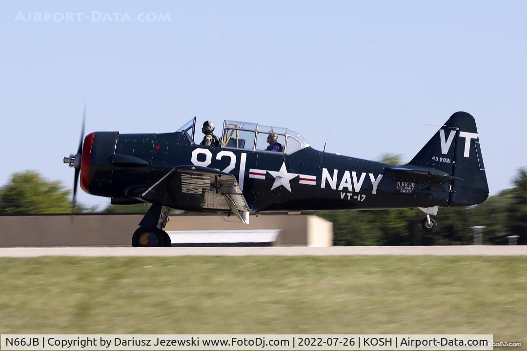 N66JB, 1949 North American T-6G Texan C/N 168-19, North American T-6G Texan  C/N 49-2915, N66JB
