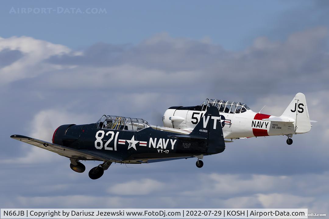 N66JB, 1949 North American T-6G Texan C/N 168-19, North American T-6G Texan  C/N 49-2915, N66JB