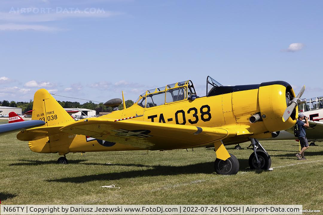 N66TY, North American T-6G Texan C/N 168-142, North American T-6G Texan 