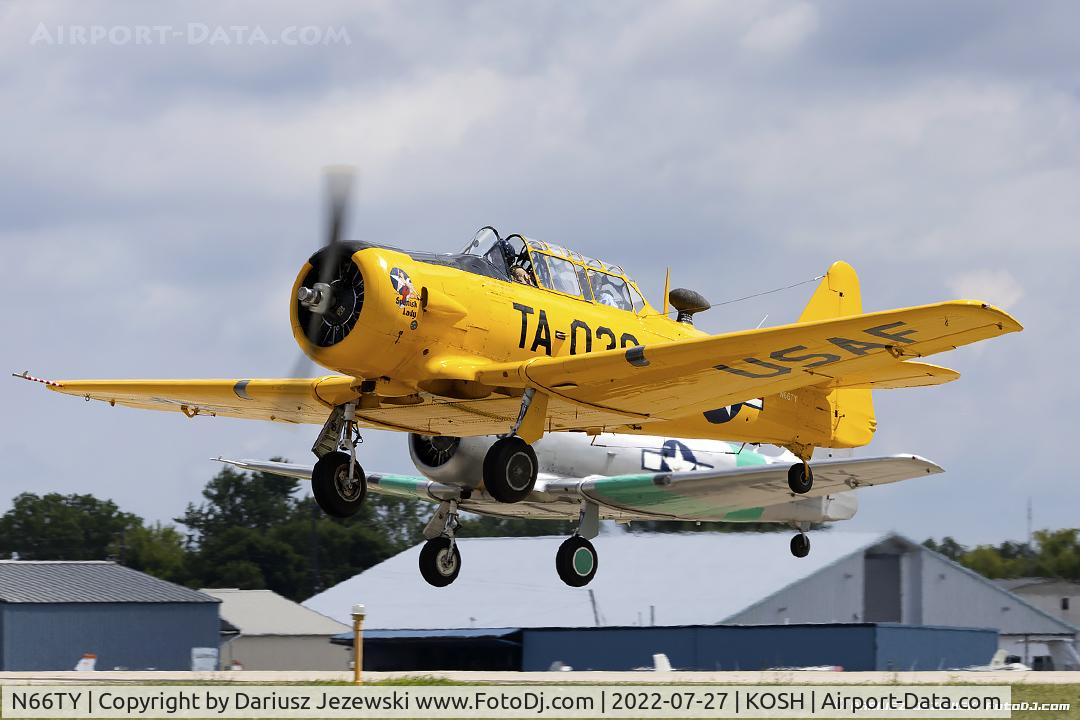 N66TY, North American T-6G Texan C/N 168-142, North American T-6G Texan 