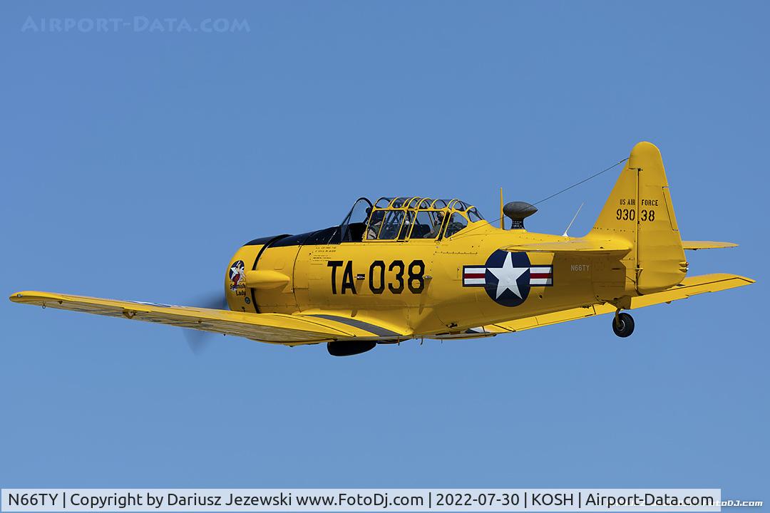 N66TY, North American T-6G Texan C/N 168-142, North American T-6G Texan 