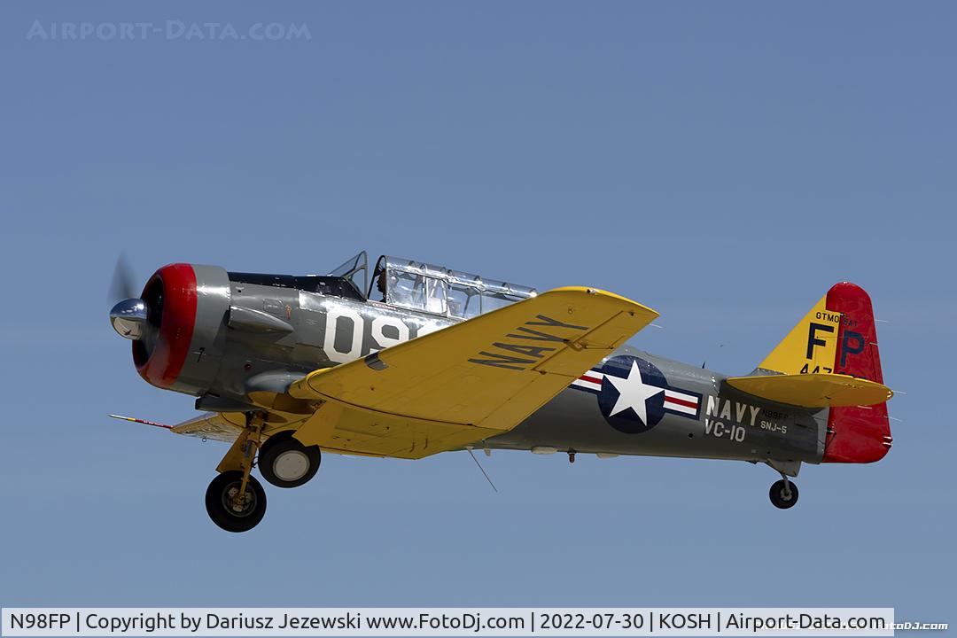 N98FP, 1944 North American AT-6G Texan C/N 7695, North American AT-6G Texan  C/N 7695, N98FP