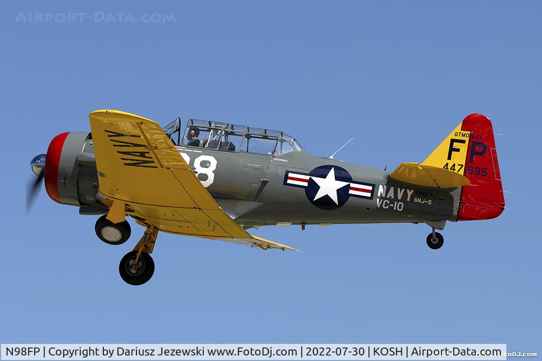 N98FP, 1944 North American AT-6G Texan C/N 7695, North American AT-6G Texan  C/N 7695, N98FP