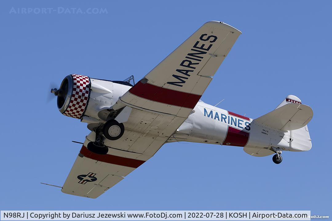 N98RJ, 1944 North American SNJ-5C Texan Texan C/N 88-17960, North American SNJ-5C Texan  C/N 90752, N98RJ