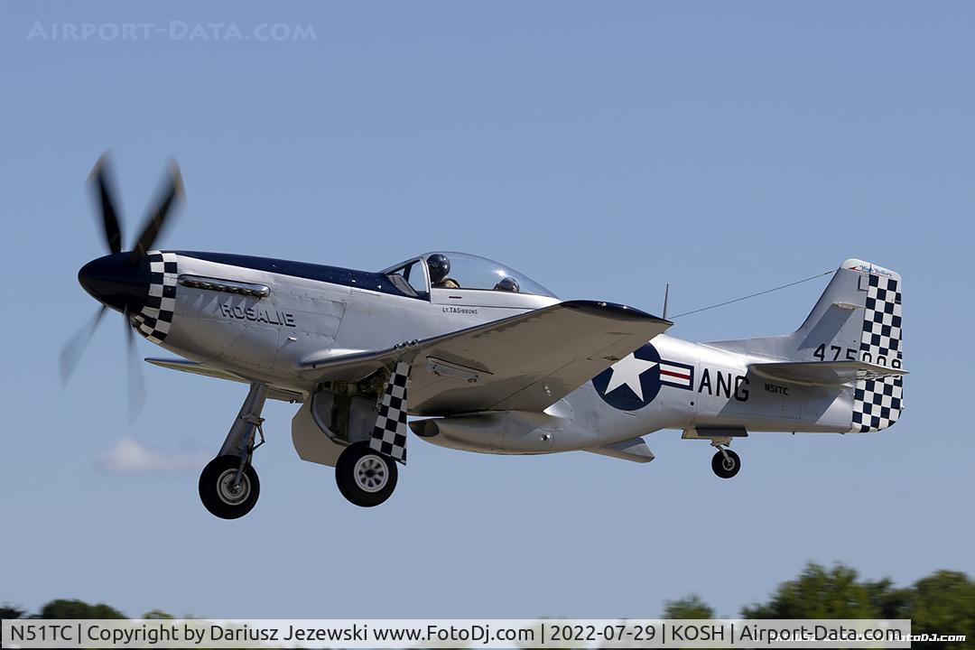 N51TC, 1944 North American/aero Classics P-51D C/N 44-75009, North American/Aero Classics P-51D Mustang  C/N 44-75009, N51TC