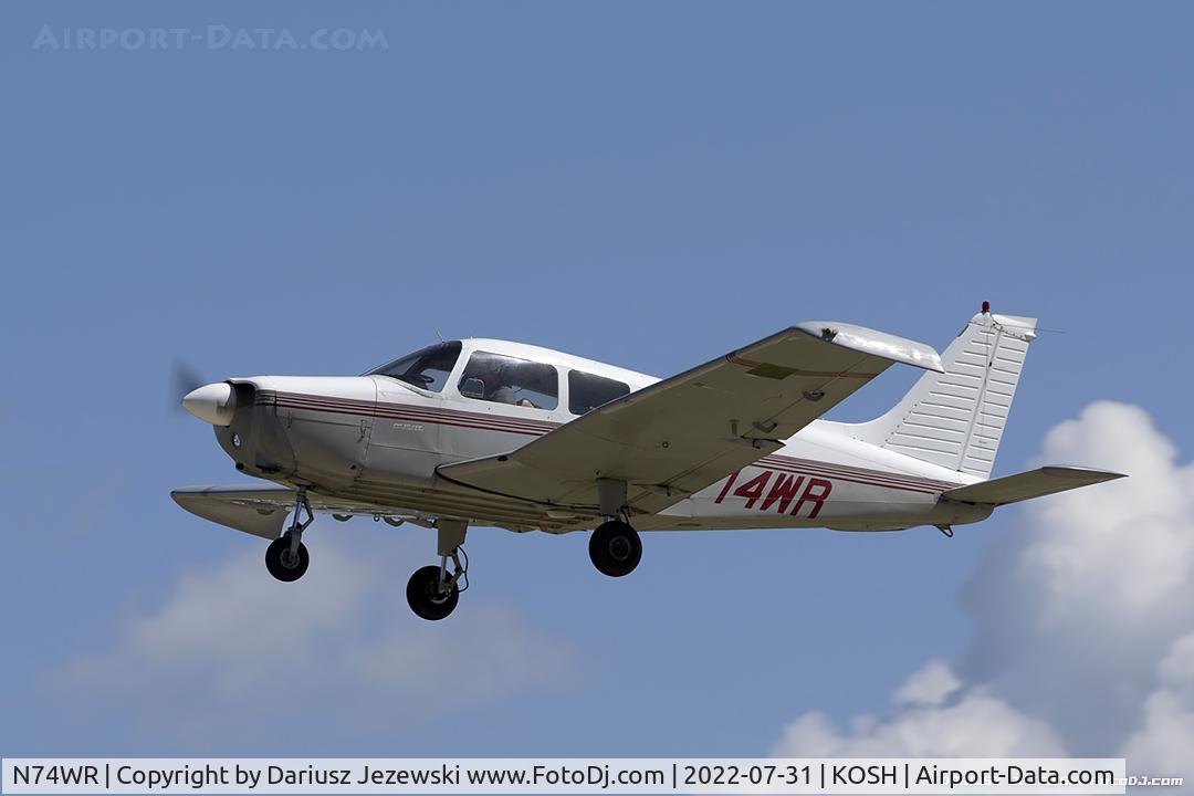N74WR, 1974 Piper PA-28-151 Cherokee Warrior C/N 28-7415458, Piper PA-28-151 Cherokee Warrior  C/N 28-7415458, N74WR