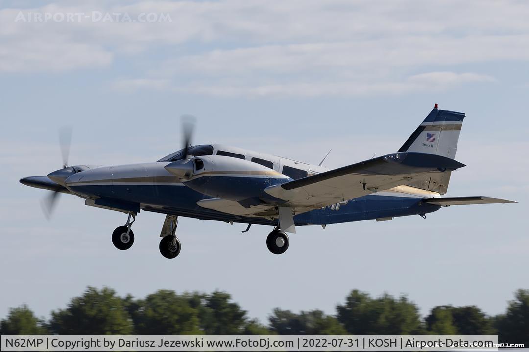N62MP, Piper PA-34-200T C/N 34-7970437, Piper PA-34-200T Seneca II  C/N 34-7970437, N62MP