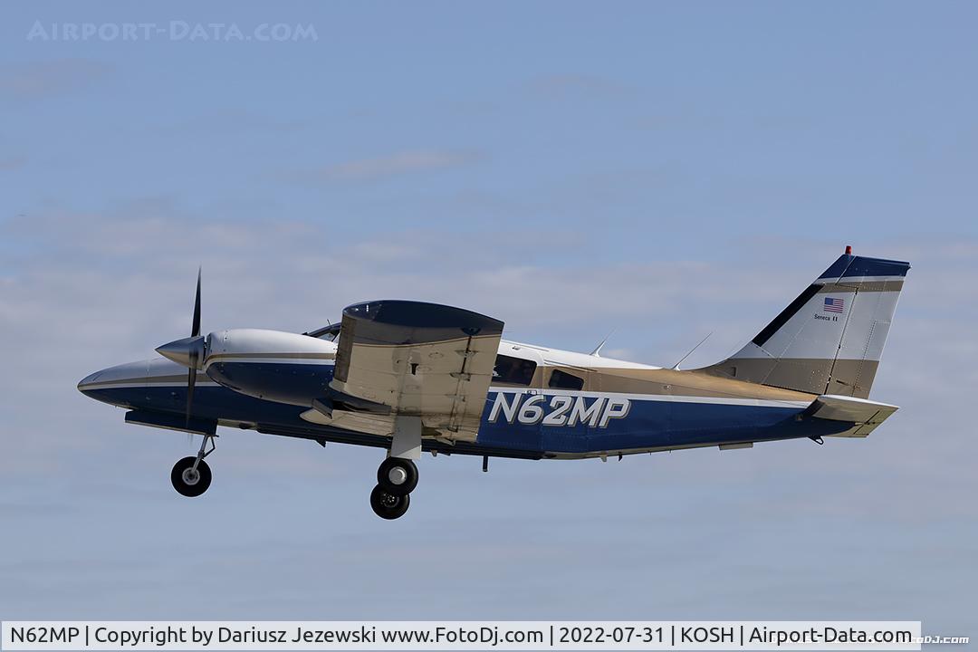 N62MP, Piper PA-34-200T C/N 34-7970437, Piper PA-34-200T Seneca II  C/N 34-7970437, N62MP