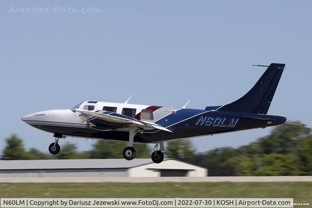 N60LM, 1979 Piper Aerostar 601P C/N 61P06197963280, Piper 601P Aerostar  C/N 61P06197963280, N60LM